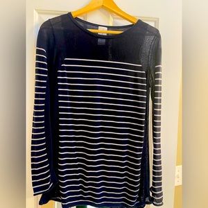 Like new Cabi striped sweater